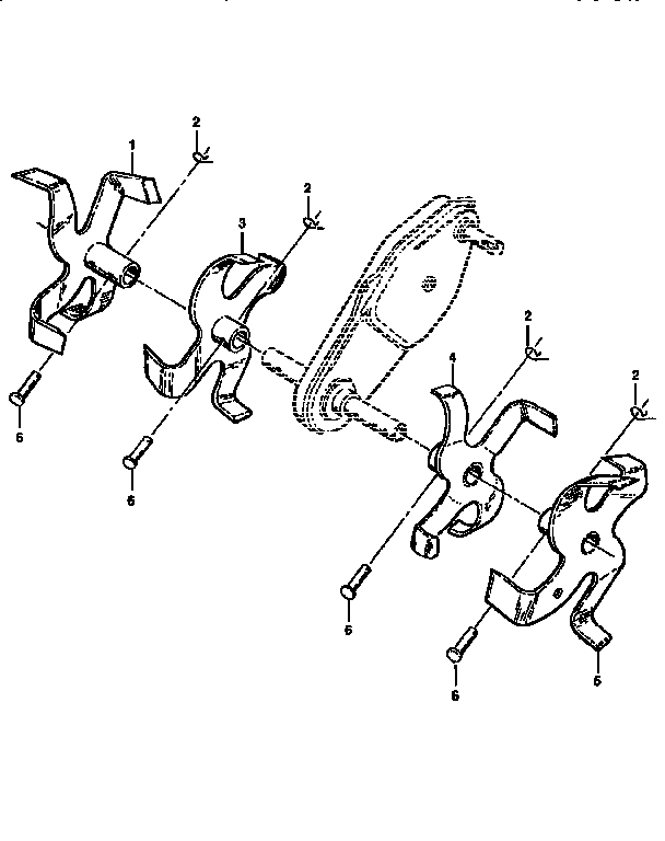 Craftsman 917292460 tine assembly diagram