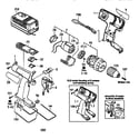 Bosch 0601936647 9.6v drill/driver diagram