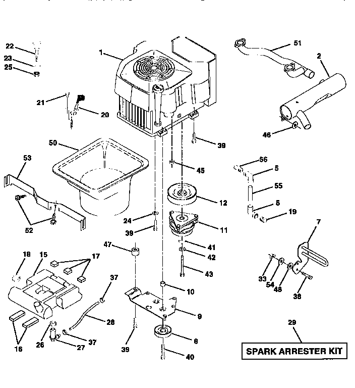 Craftsman 917258880 engine diagram