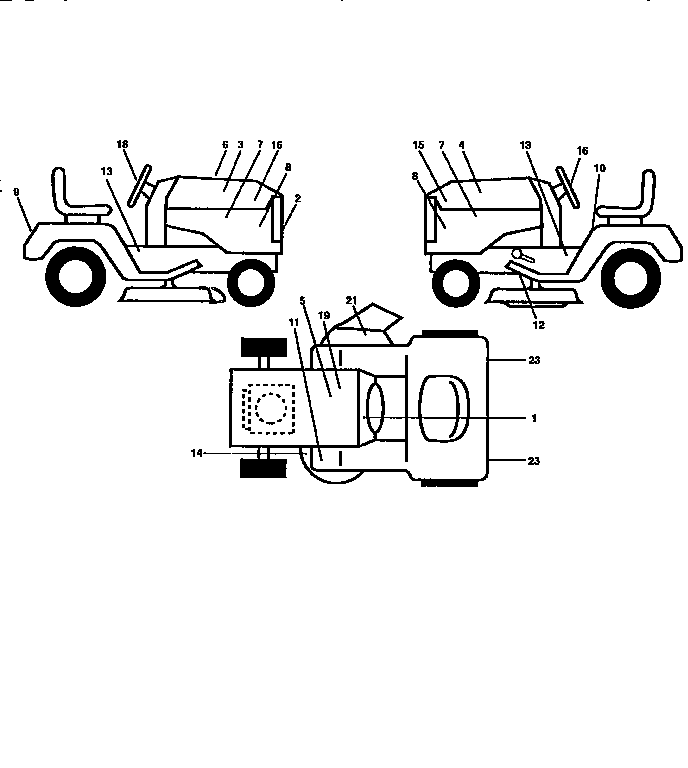 Craftsman 917258880 decals diagram