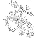 Craftsman 917258880 mower deck diagram