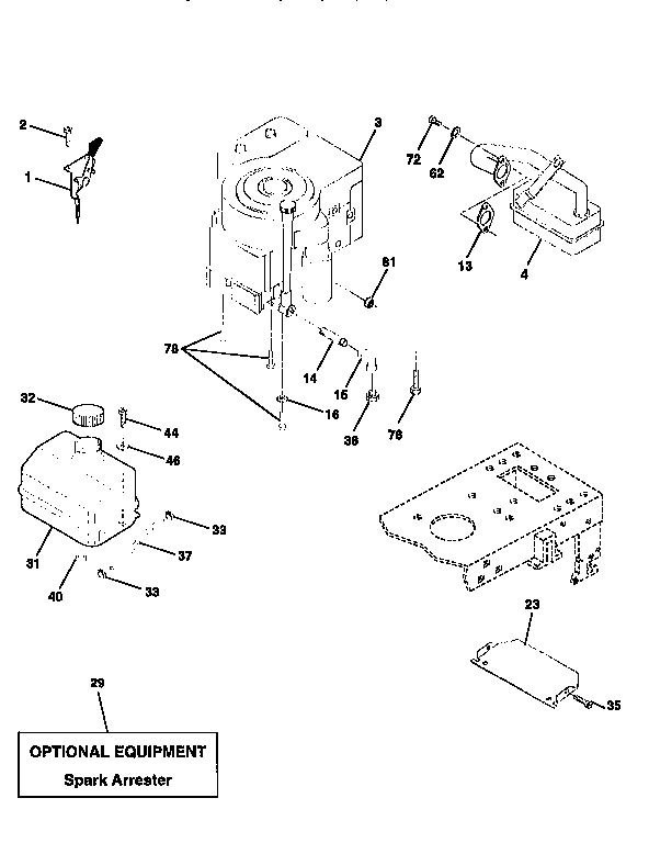 Craftsman 917258080 engine diagram