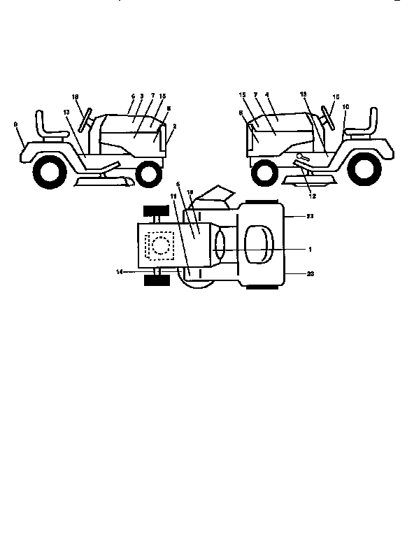 Craftsman 917258900 decals diagram