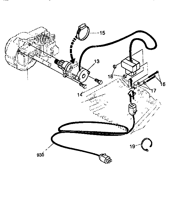 Craftsman 536886750 elec. start asm 536.886760 only diagram