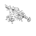 Dynamark G2130010 auger and housing assembly diagram