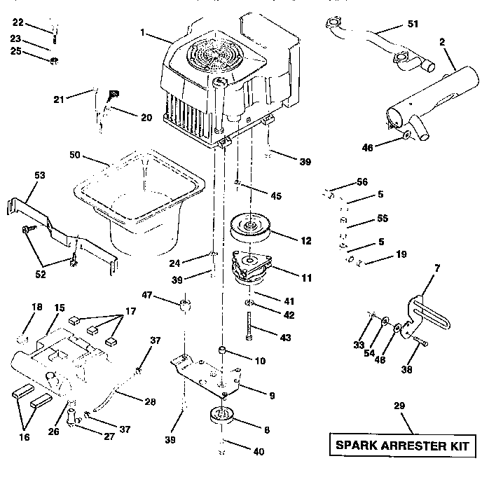 Craftsman 917259010 engine diagram