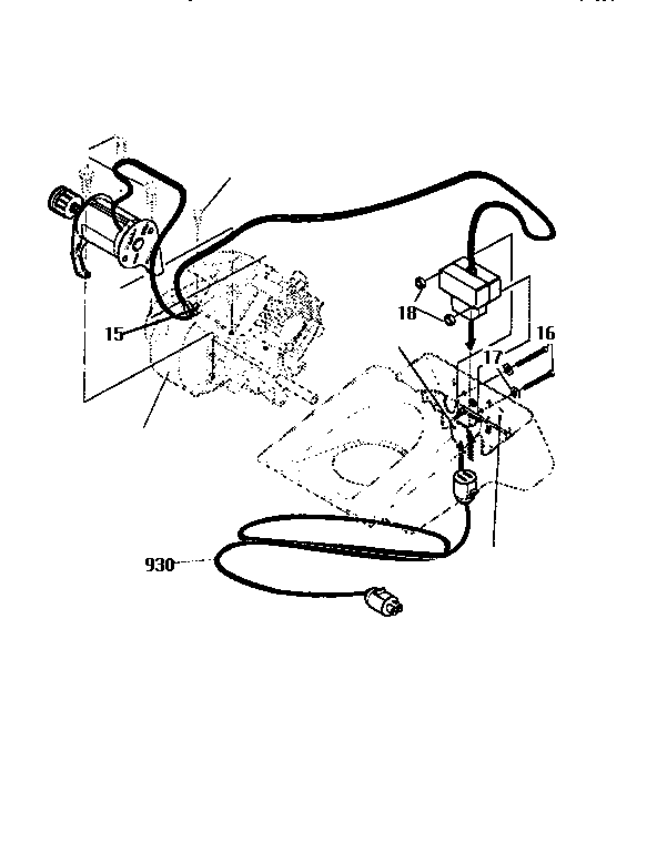 Canadiana G2150010 electric start assembly diagram