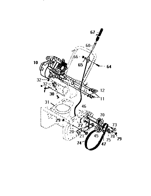 Canadiana G2150010 engine assembly diagram