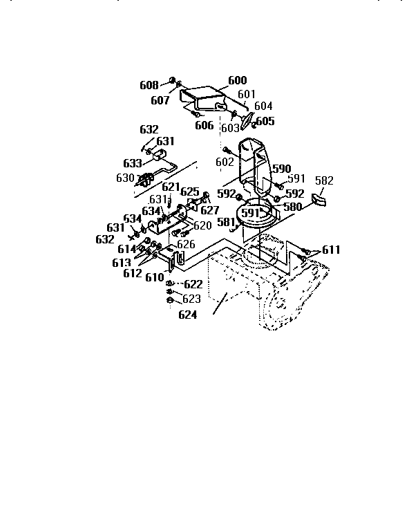 Canadiana G2150010 chute assembly diagram