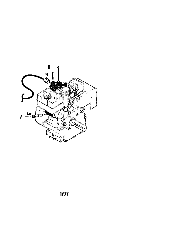 Canadiana G2254010 electrical start assembly diagram
