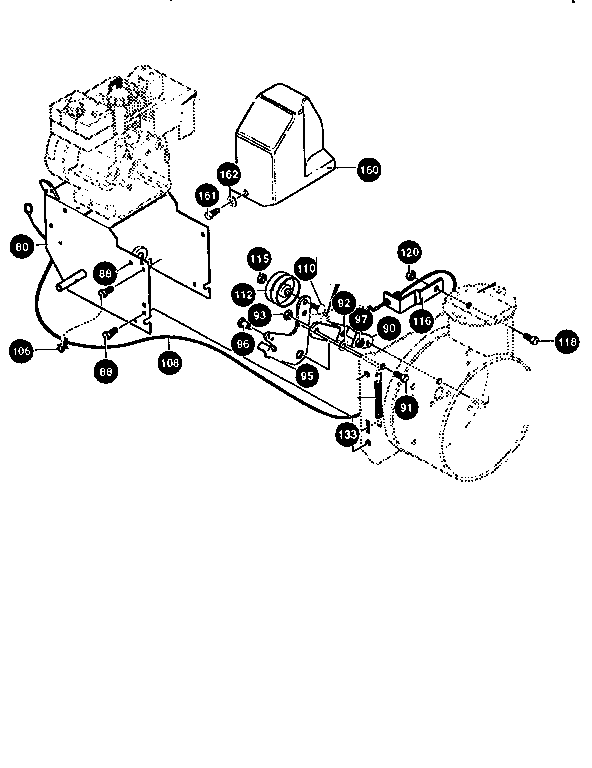 Canadiana G2254010 frame components assembly diagram