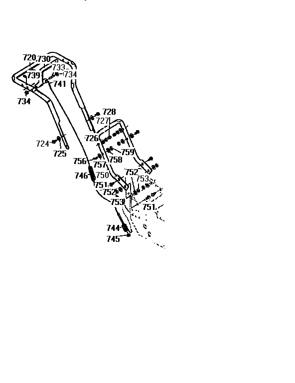 Canadiana G2254010 handle assemly diagram