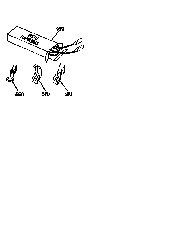 Kenmore 91194381790 wire harness and components diagram