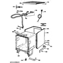 GE GSC1200X01 case & hoses diagram