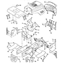 Craftsman 917259341 chassis and enclosures diagram