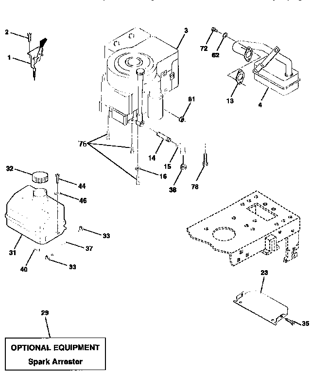 Craftsman 917259341 engine diagram