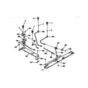 Kenmore 91136755792 top burner section diagram