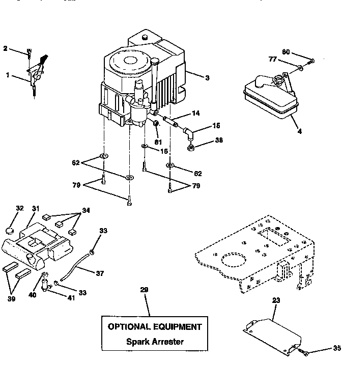 Craftsman 917258580 engine diagram