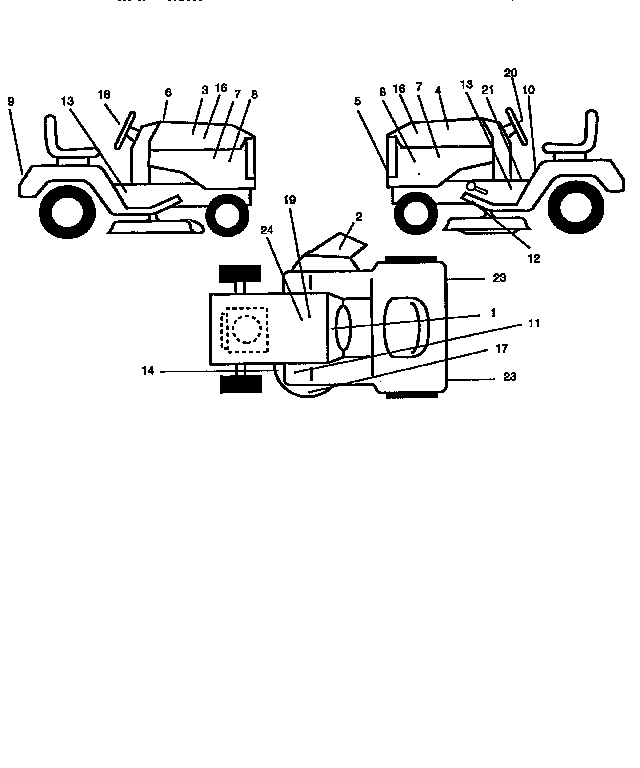 Craftsman 917258580 decals diagram