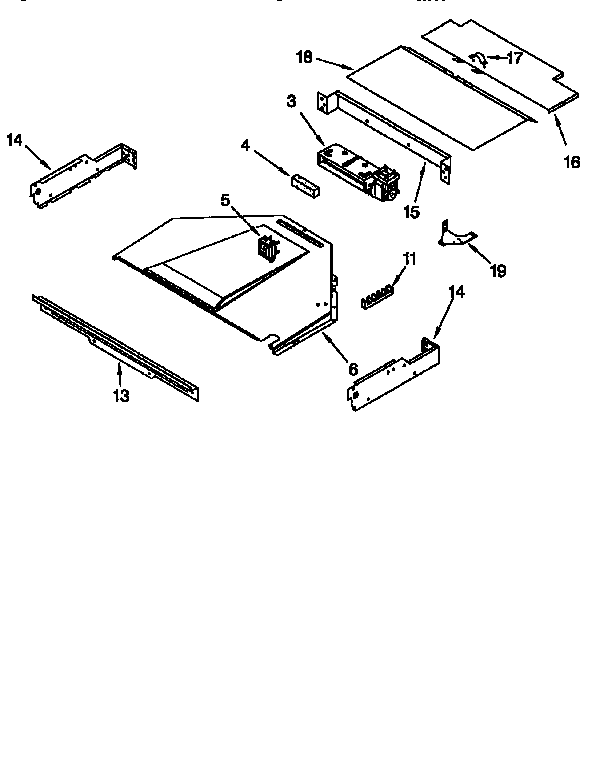KitchenAid KEBS147DWH2 top venting diagram
