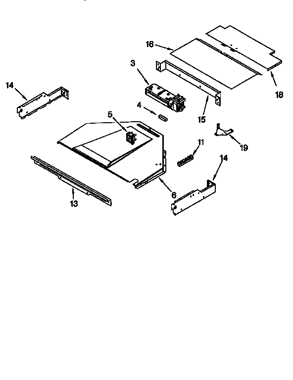 KitchenAid KEBS107DBAL2 top venting diagram