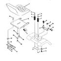 Craftsman 917259530 seat assembly diagram