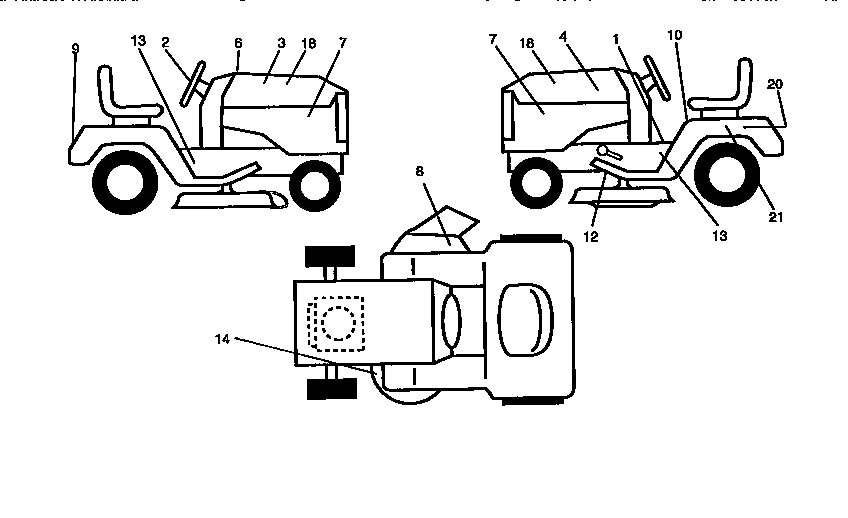 Craftsman 917259520 decals diagram
