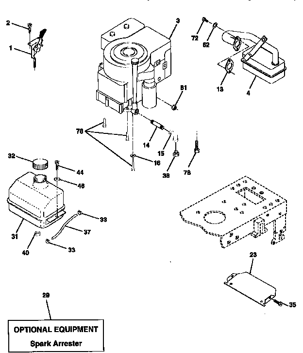 Craftsman 917259020 engine diagram