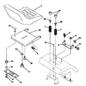 Craftsman 917258690 seat assembly diagram