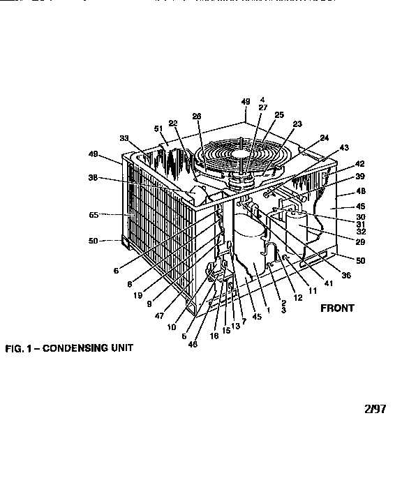 York E1FB090A46B condensing unit diagram