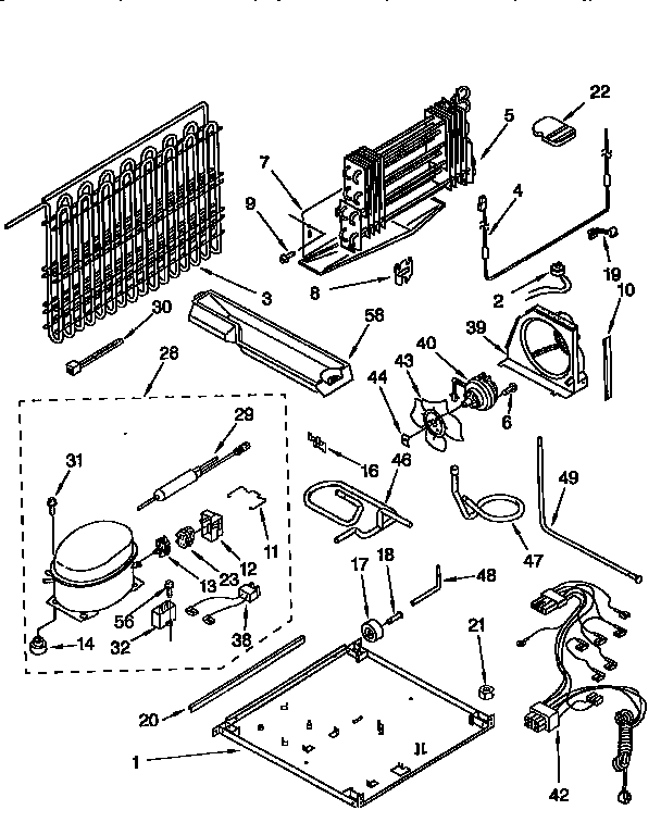 Kenmore 10677188790 unit diagram