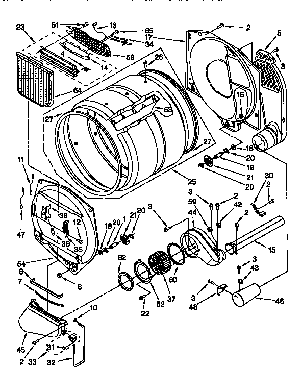 Kenmore 11076902691 bulkhead diagram