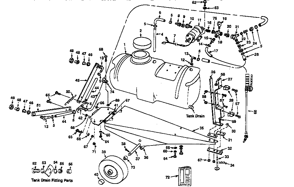 Craftsman 471261402 25 gallon tank assembly diagram