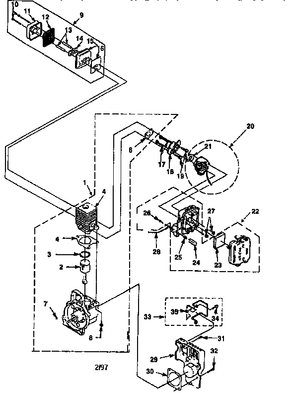 Craftsman 517798580 cylinder assembly diagram
