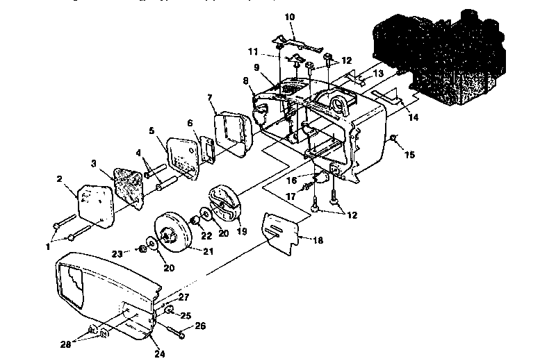 Homelite 240SL-UT10627 figure 2 diagram