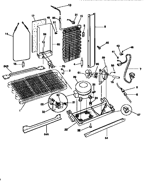 Kenmore 25357687790 unit parts diagram