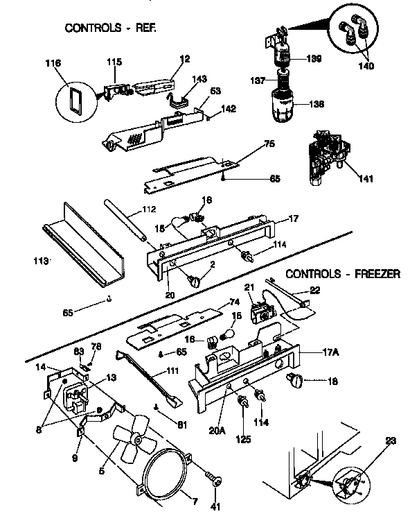 Kenmore 25357672790 controls diagram