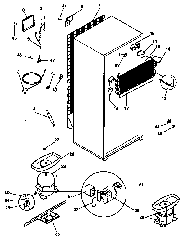Kenmore 25376847790 unit parts diagram