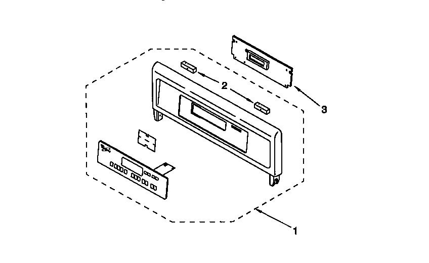 Whirlpool RBS305PDZ1 control panel diagram