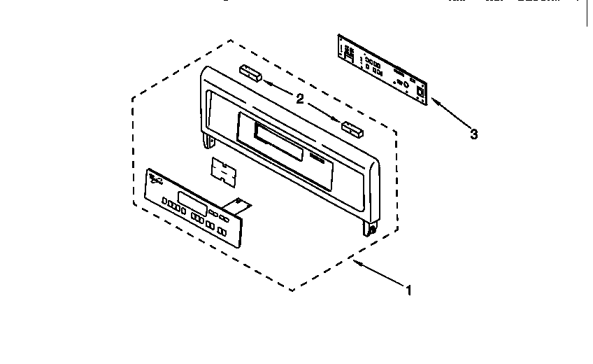 Whirlpool RBS245PDQ1 control panel diagram
