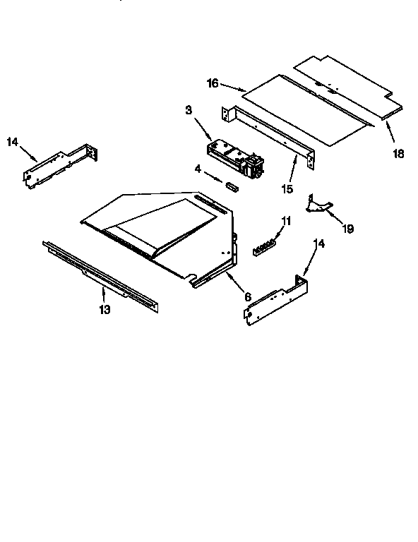 Whirlpool RBS305PDQ2 top venting diagram