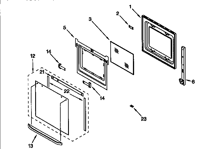 Whirlpool RBD275PDB3 lower oven diagram