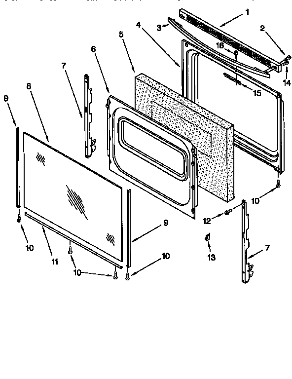 Whirlpool RF364BXEZO door diagram