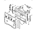 Whirlpool RF375PXEZ0 control panel diagram