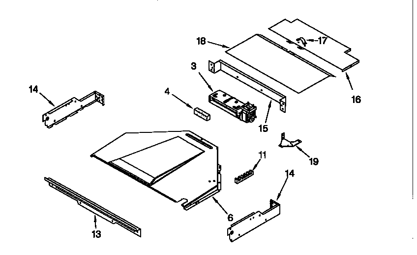 Whirlpool RBS245PDB2 top venting diagram