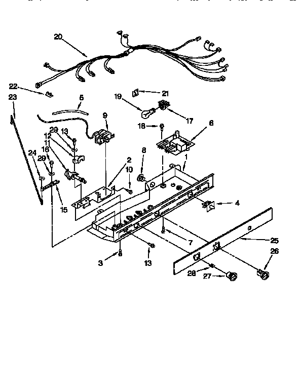 Whirlpool ED22DSXEN01 control diagram