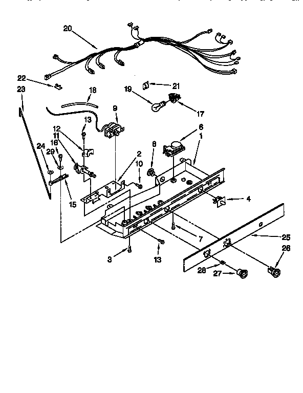Whirlpool ED22PQXDW04 control diagram