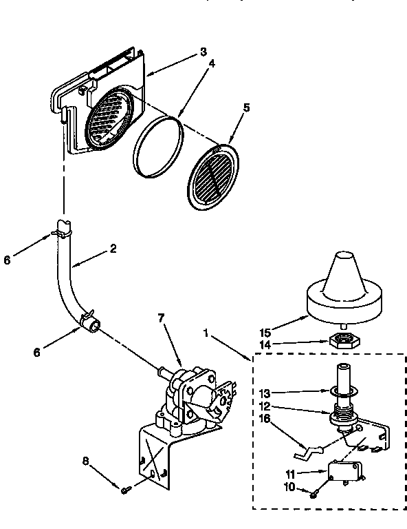 KitchenAid KUDR24SEAL2 fill and overfill diagram