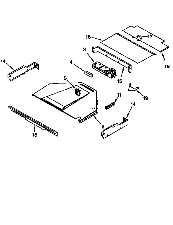 KitchenAid KEBS147DBL1 top venting diagram