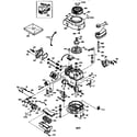 Craftsman 917387121 engine (71/143) 143.974006 diagram